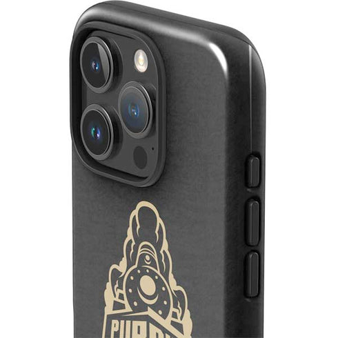 Purdue University Signature Logo iPhone 16 Pro Impact Case
